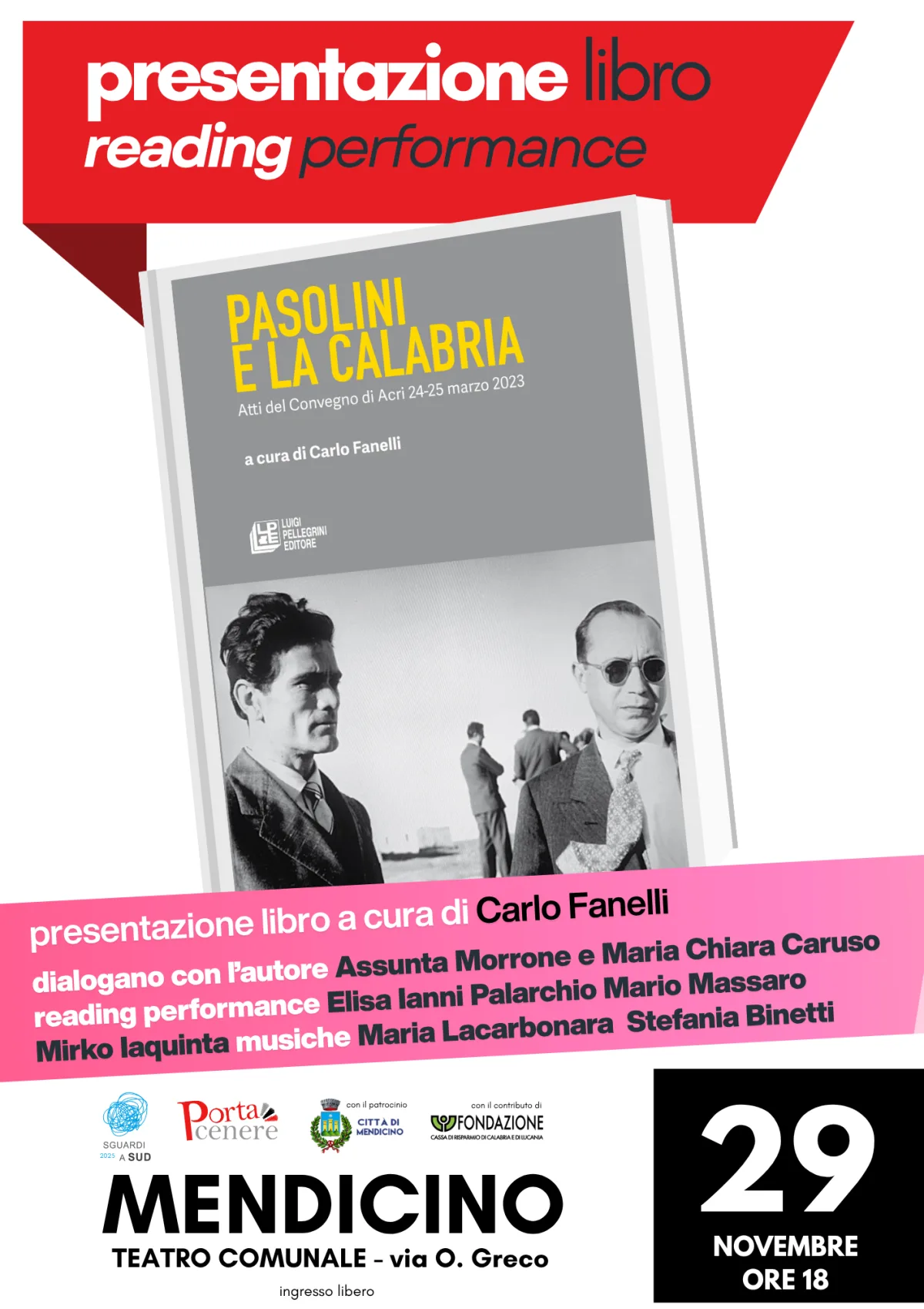 Locandina di Pasolini e la Calabria