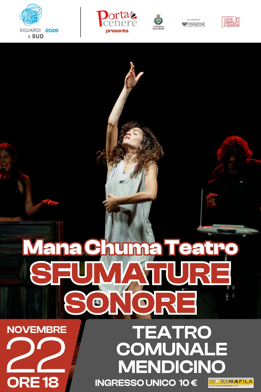 Locandina di Mana Chuma Teatro — Sfumature Sonore